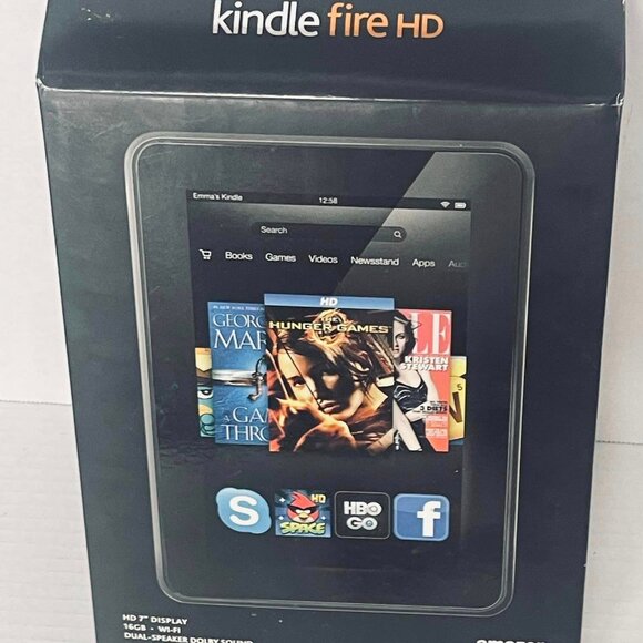 NEW Kindle Fire HD 7", HD Display, Wi-Fi, 8 GB - Brand New, Factory Sealed - Picture 2 of 9